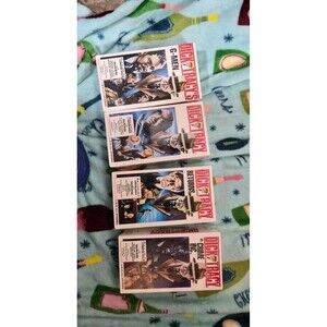 Dick Tracy VHS Lot – Multiple Factory Sealed Tapes – Vintage Classic TV Series –